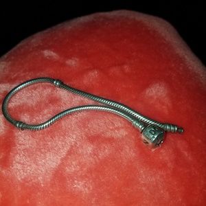 Pandora 925 sterling Silver Rope bracelet